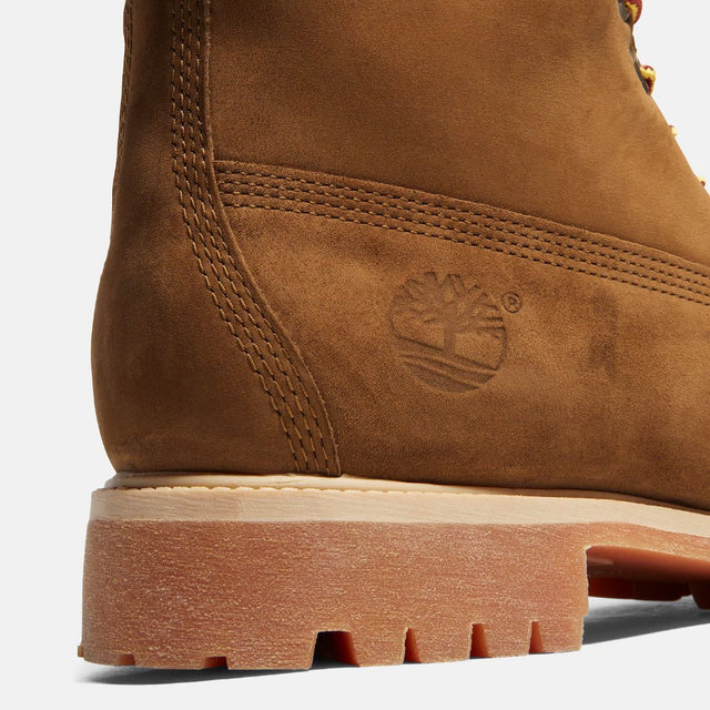Timberland Premium 6 In Lace Waterproof Boot Dark Wheat Nubuck