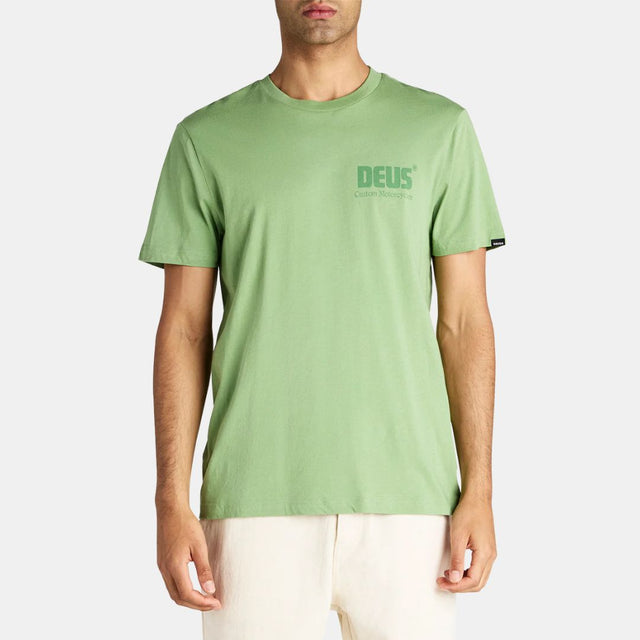 Deus Ex Machina Drop Down T-Shirt Tendril Green