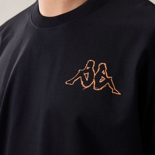 Kappa Authetic Orasy Black-Orange Desert