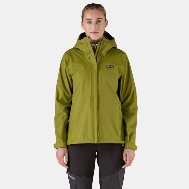 Patagonia Women's Torrentshell 3L Rain Jacket Graze Green