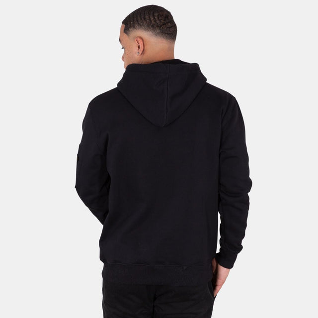 Alpha Industries Alpha Label Hoodie Black