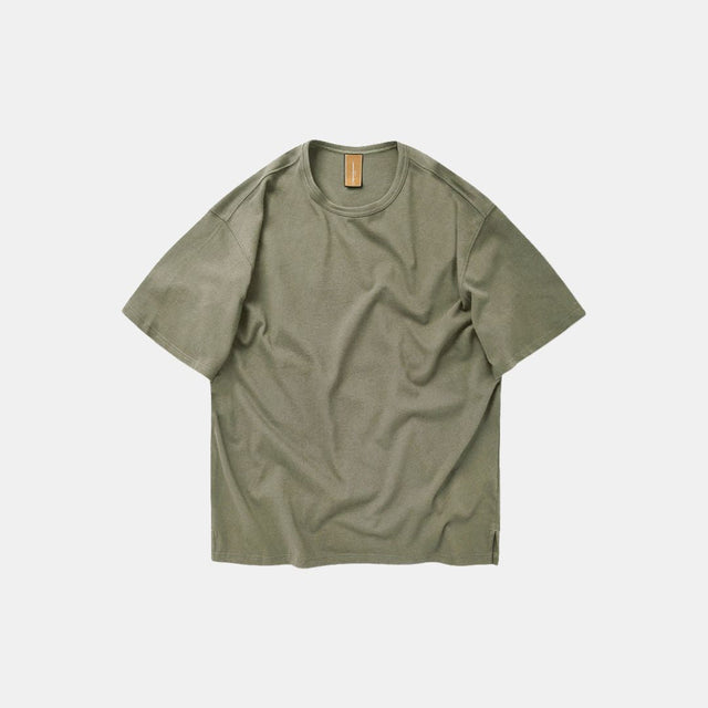 Frizmworks OG Double Rib Oversized T-Shirt Mud