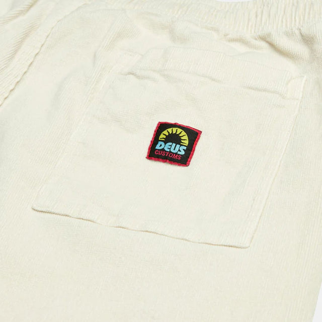 Deus Ex Machina Infinity Cord Beach Short Dirty White