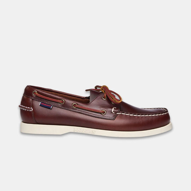 Sebago Docksides Portland Waxed Men's Brown