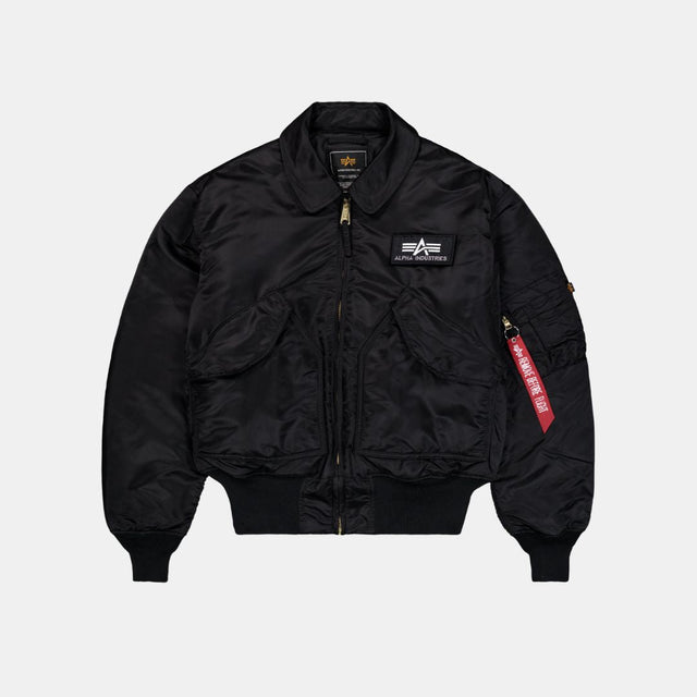 Alpha Industries CWU-45 Heritage Bomber Jacket Black