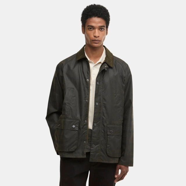 Barbour Tartan Ambleside Wax Jacket Archive Olive Tartan