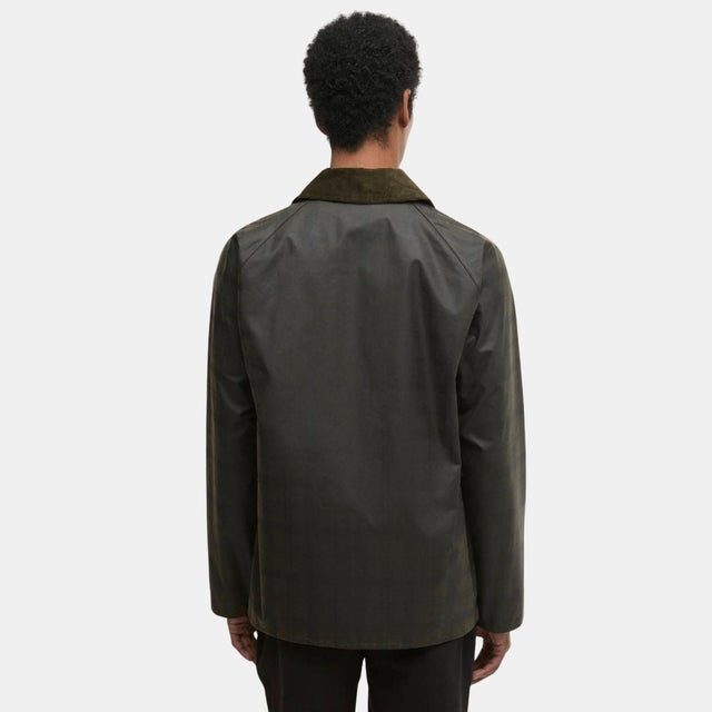 Barbour Tartan Ambleside Wax Jacket Archive Olive Tartan