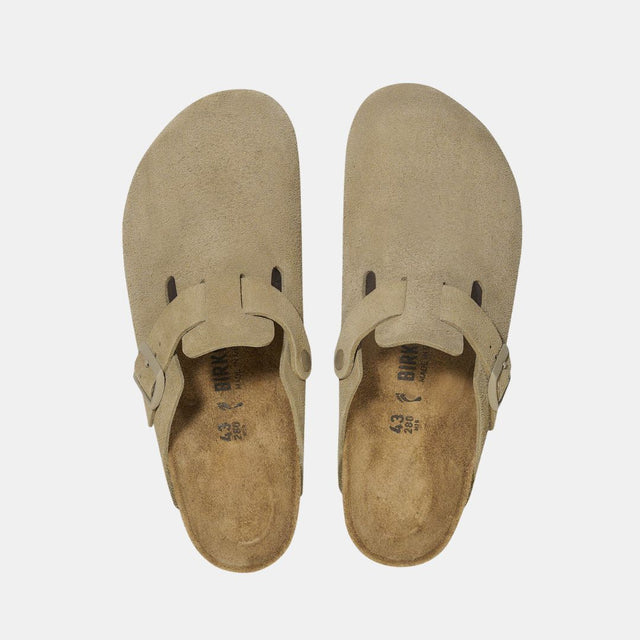 Birkenstock Boston Bs Faded Khaki Narrow