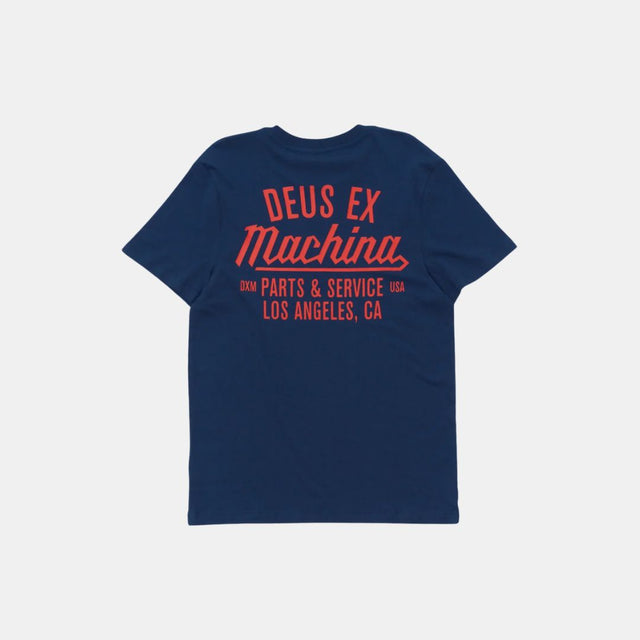Deus Ex Machina Orbite T-Shirt Mechanic Blue