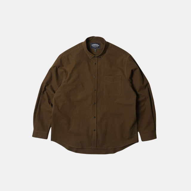 Frizmworks Flanell Französisches Hemd Oliv