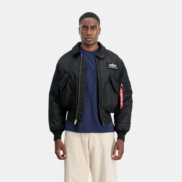 Alpha Industries CWU-45 Heritage Bomber Jacket Black
