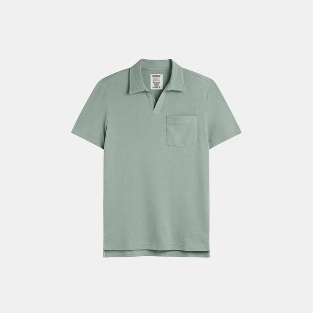 Ecoalf Oliver Polo Washed Green
