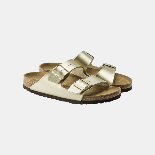 Birkenstock Arizona Birko Flor Narrow Fit Women's Gold
