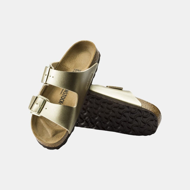 Birkenstock Arizona Birko Flor Narrow Fit Women's Gold