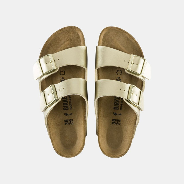 Birkenstock Arizona Birko Flor Narrow Fit Women's Gold