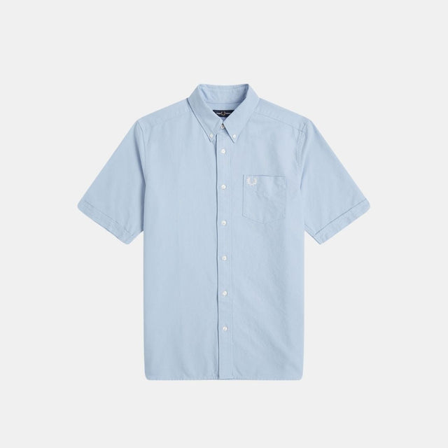 Fred Perry Oxford Shirt M8730 Light Smoke