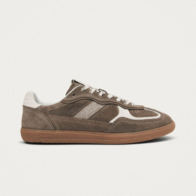 Alohas 490 Rife Taupe Leather Sneakers