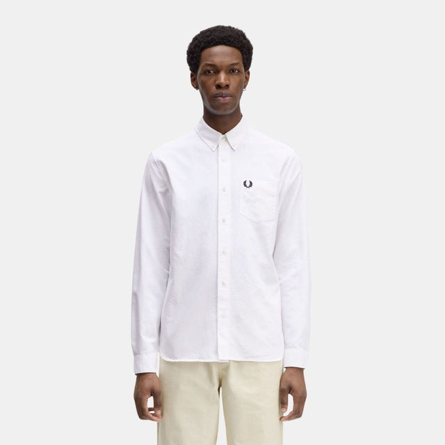 Fred Perry Oxford Shirt M5516 White