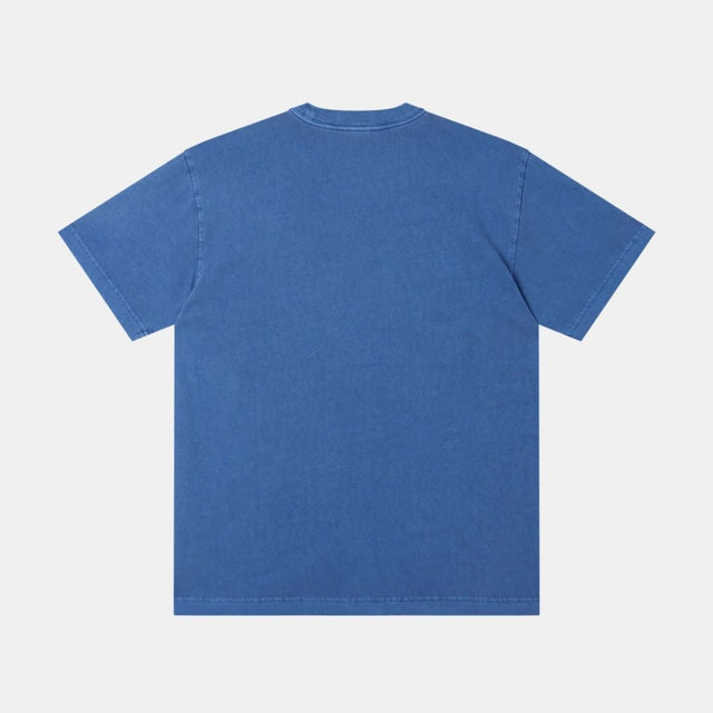 Obey Lowercase Pigment Tee Ss Pigment Electric Indigo
