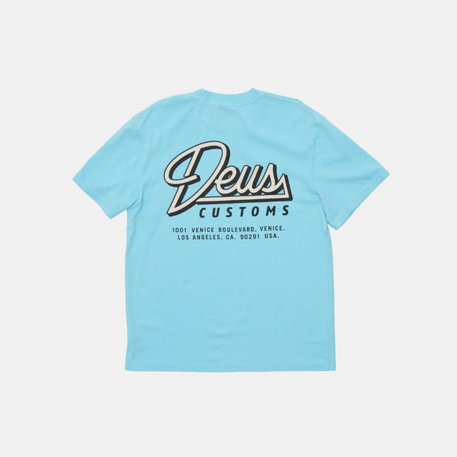 Deus Ex Machina Conduit T-Shirt Sky Blue