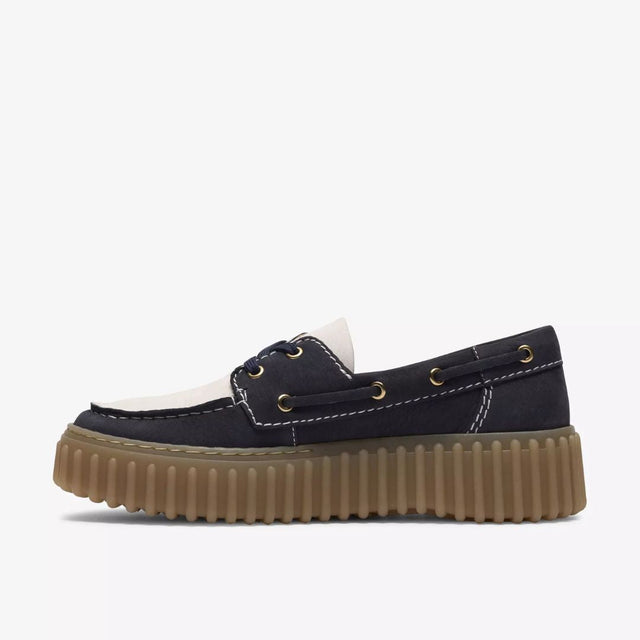 Clarks Torhill Boat Women's Navy Combi