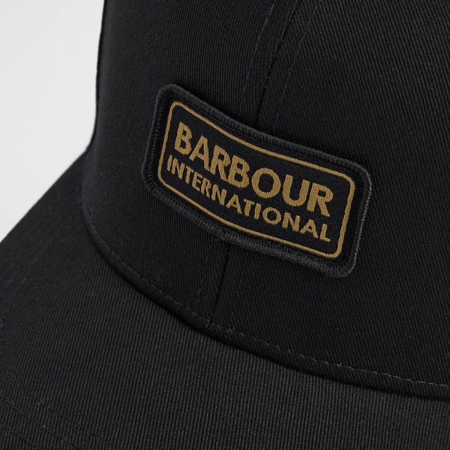 Barbour International Duke Trucker Cap Black