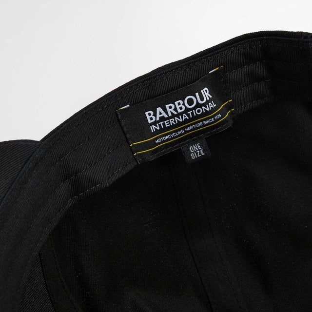 Barbour International Duke Trucker Cap Black