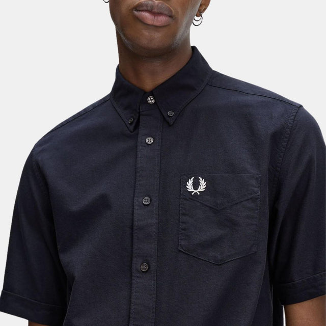 Fred Perry Oxford Shirt M8730 Navy