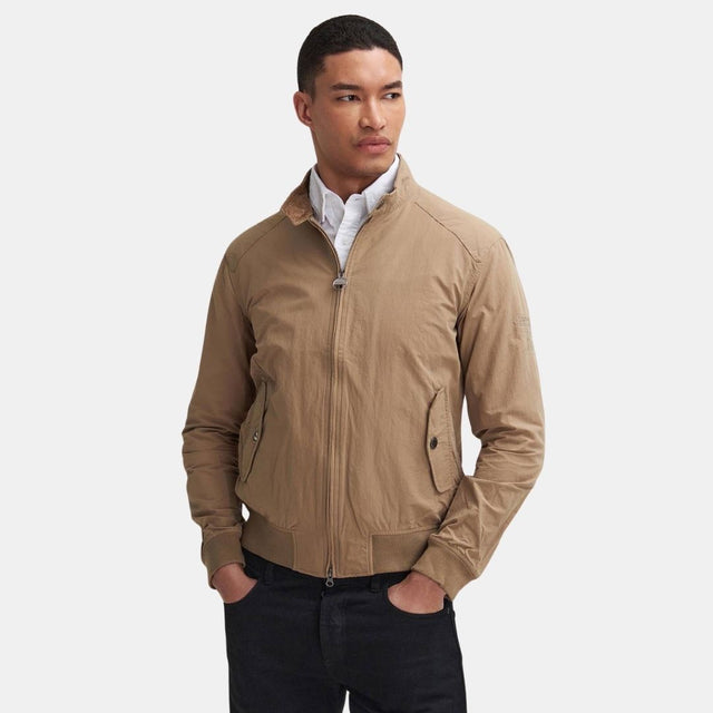 Barbour International Rectifier Harrington Casual Military Brown