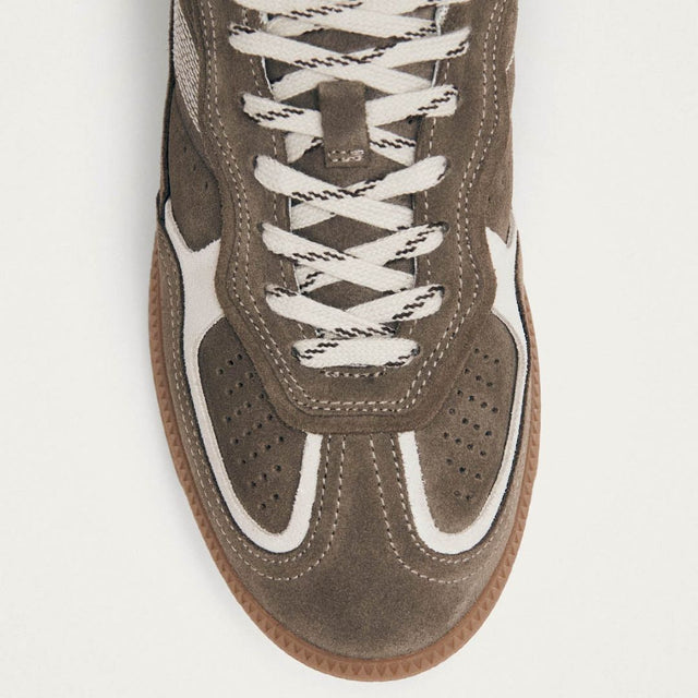 Alohas 490 Rife Taupe Leather Sneakers