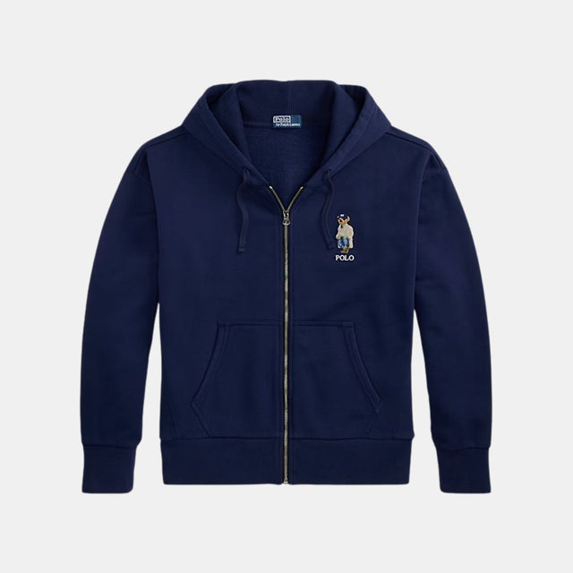 Polo Ralph Lauren Vintage Fit Polo Bear Full-Zip Hoodie Classic Navy