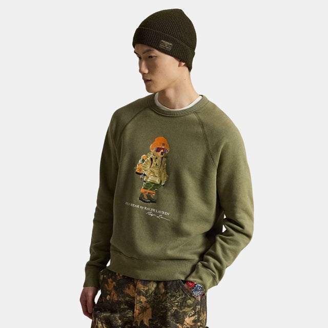 Polo Ralph Lauren Polo Bear Fleece Sweatshirt Cruise Olive