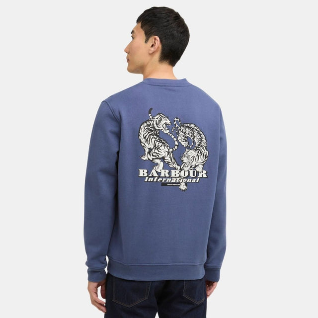 Barbour International Talisman Graphic Sweatshirt Oceana