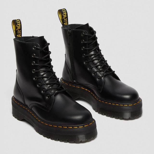 Dr. Martens Jadon Women's Black Polished Smooth