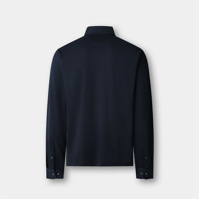 Hackett London Pima Cotton Polo Ls Navy