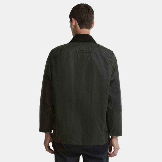 Barbour Icons Patch Bedale Wax Sage