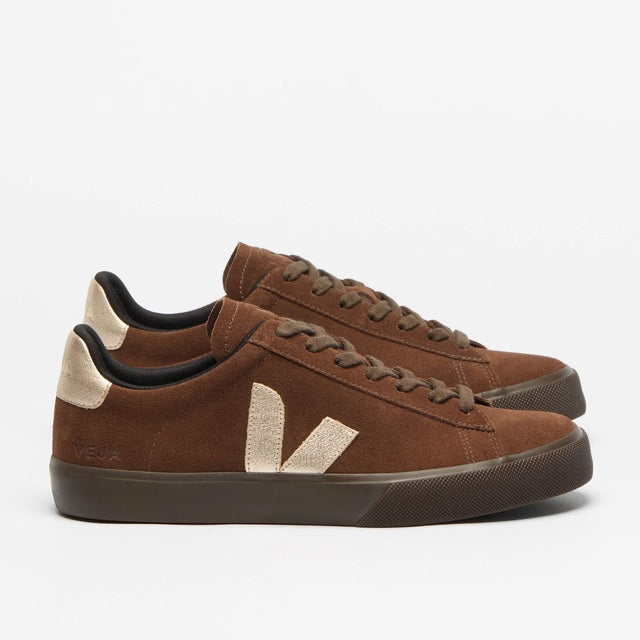 Veja Campo W Suede Walnut Platine Eagle