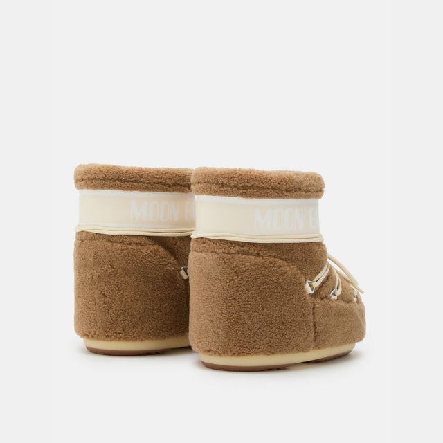 Moon Boot Icon Low Fleece Camel