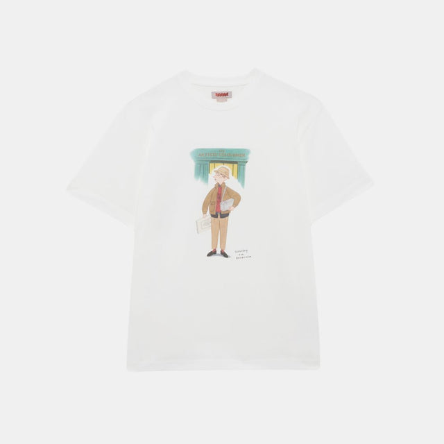 Baracuta Slowboy Colourman T-Shirt Off White