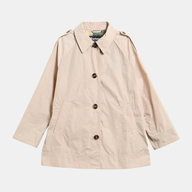 Barbour Maggie Showerproof Mac Pebble Pink/Ancient