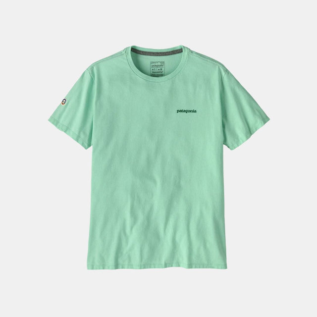 Patagonia Fitz Roy Icon Responsibili T-Shirt Rinsed Green
