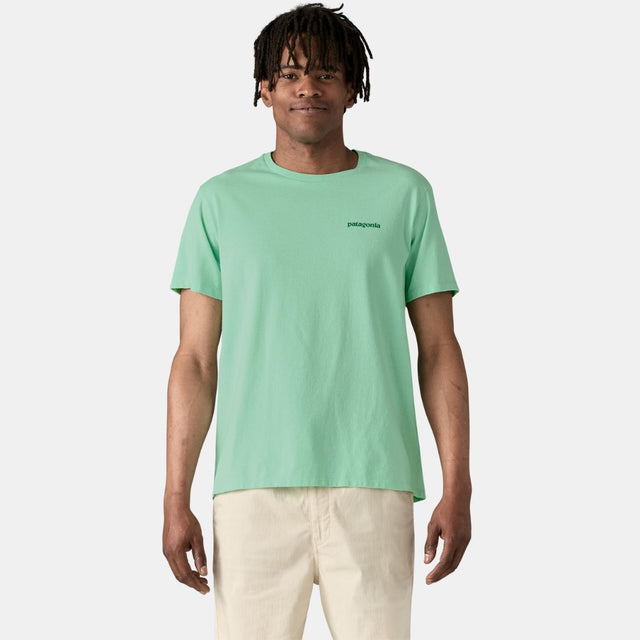 Patagonia Fitz Roy Icon Responsibili T-Shirt Rinsed Green