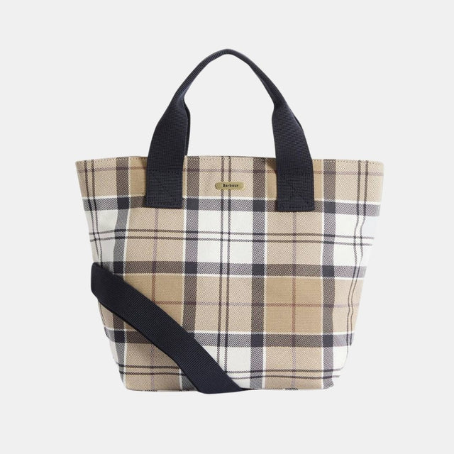 Barbour Maisy Tartan Tote Bag Rosewood Tartan