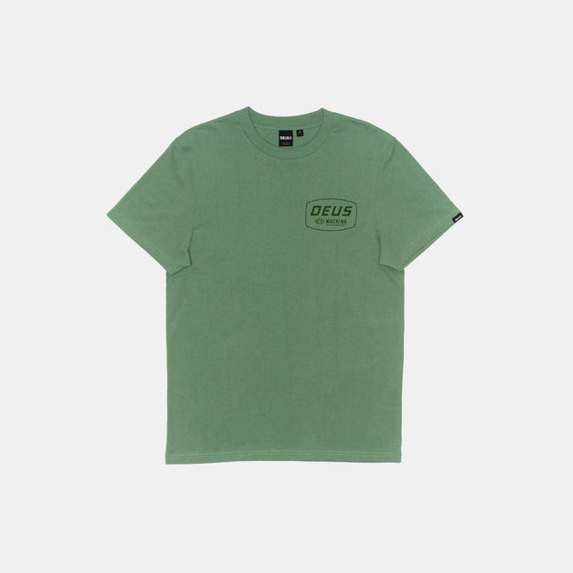 Deus Ex Machina Expo T-Shirt Shale Green