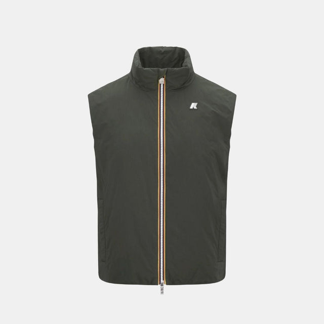 K-Way Valen Plain Warm Green Blackish