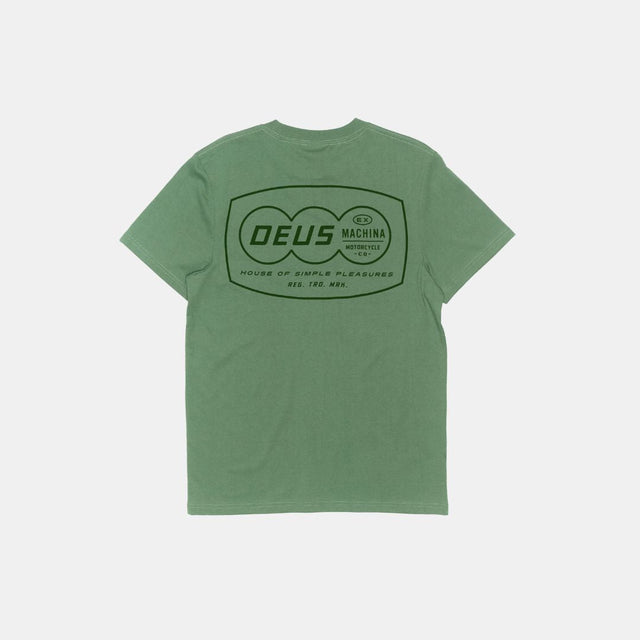 Deus Ex Machina Expo T-Shirt Shale Green
