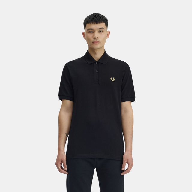 Fred Perry Polo M3 Black & Champagne