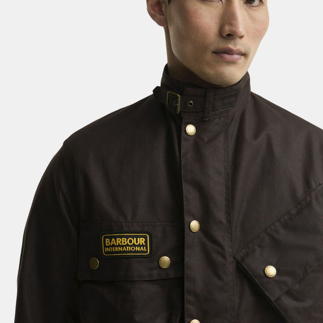 Barbour International Original Wax Jacket Brown