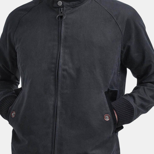 Barbour x Baracuta Porton Wax Jacket Black