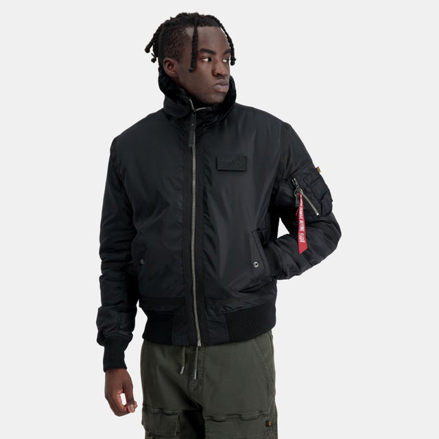 Alpha Industries B-15 III TT Two Tone Bomber Jacket Black